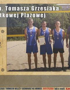III Turniej im. Tomasza Grzesiaka w Piłce Siatkowej Plażowej Mężczyzn