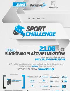 Turniej Siatkówki Plażowej Mikstów Sport Challenge Bliżyn 2016