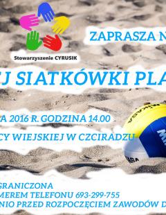 Turniej Siatkówki Plażowej