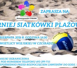 Turniej Siatkówki Plażowej