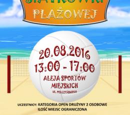 Turniej Siatkówki Plażowej Open