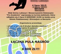 I Turniej Siatkówki o Puchar Wójta...