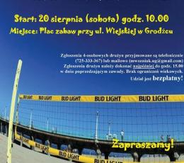 I Gminny Turniej Siatkówki Plażowej...