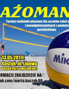 Plażomania - turniej siatkówki plażowej