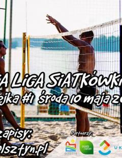 Olsztyńska Liga Siatkówki Plażowej - kolejka nr 1 #gramynapiasku