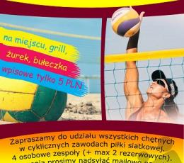 I Turniej Siatkówki Plażowej