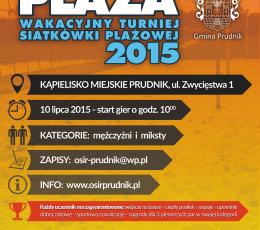 PRUDNIK PLAŻA 2015 - WAKACYJNY TURNIEJ...