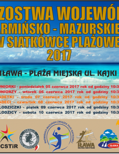 Mistrzostwa Województwa Warmińsko-Mazurskiego  w siatkówce plażowej 2017 (Kadetki)