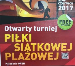 Otwarty turniej piłki plażowej w...