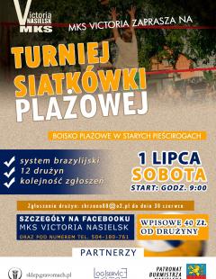 II Turniej Siatkówki Plażowej o Puchar Burmistrza Nasielska