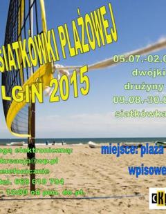 Turniej Siatkówki Plażowej Grand Prix Lgiń 2015