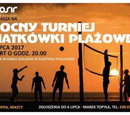 Nocny Turniej Siatkówki Plażowej