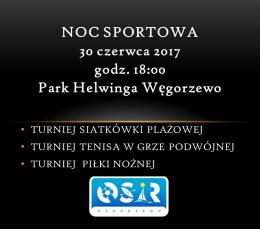 Noc Sportowa w Parku Helwinga