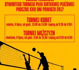 Otwarty Turniej Piłki Plażowej
