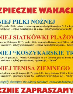 Turniej Siatkówki Plażowej - Bezpieczne Wakacje