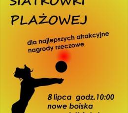 Turniej Siatkówki Plażowej