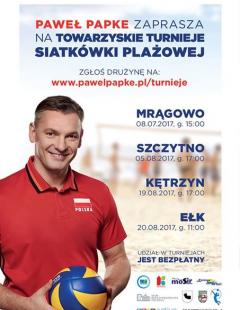 Towarzyski Turniej Siatkówki Plażowej - Mrągowo