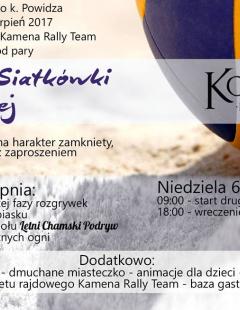 Turniej Siatkówki Plażowej Kamena