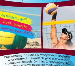 Turniej Siatkówki Plażowej