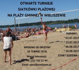 Turniej Siatkówki Plażowej