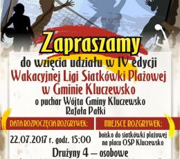 Wakacyjna Liga Siatkówki Plażowej w...