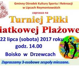 Turniej Piłki Siatkowej Plażowej