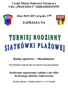 Turniej Rodzinny Siatkówki Plażowej