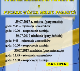 Turniej Siatkówki Plażowej o Puchar...