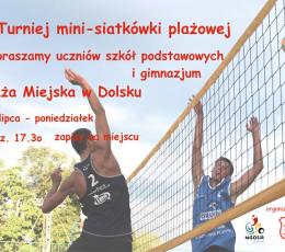 Turniej mini-siatkówki plażowej