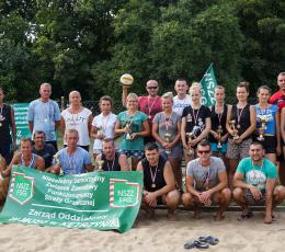 Turniej siatkówki plażowej służb...