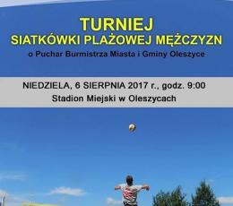 Otwarty Turniej Siatkówki Plażowej...