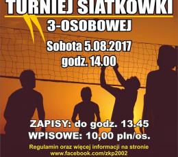 Turniej Siatkówki 3-osobowej