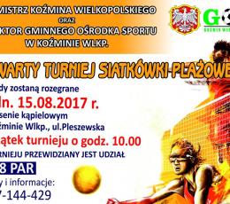 Otwarty Turniej Siatkówki Plażowej