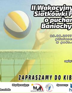 II Wakacyjny Turniej Siatkówki Plażowej