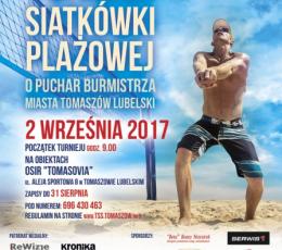 Turniej siatkówki plażowej o Puchar...