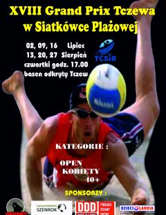 XVIII Grand Prix Tczewa 2015 w Siatkówce Plażowej