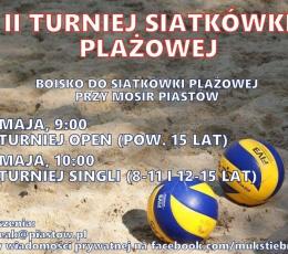 II Turniej Siatkówki Plażowej