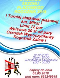 Turniej Siatkówki Plażowej Miksty 2018