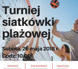 Turniej siatkówki plażowej...