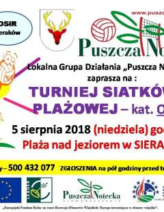 Turniej Siatkówki Plażowej Puszcza Notecka Cup