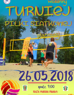 Wiosenny Turniej Piłki Siatkowej Plażowej