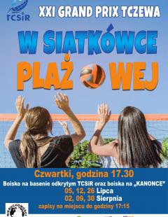 XXI Grand Prix Tczewa w Siatkówce Plażowej - 1 turniej