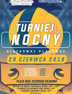 Nocny Turniej Siatkówki Plażowej