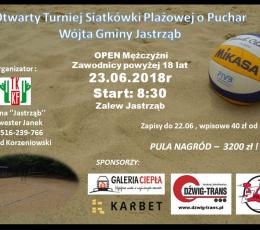 Otwarty Turniej Siatkówki Plażowej o...