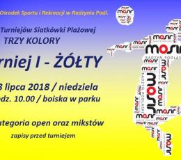 Turniej Kolorowy- Zółty