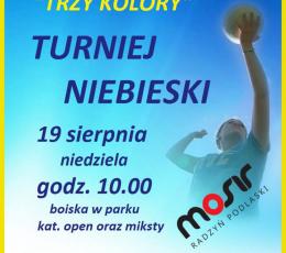 Turniej Kolorowy - Niebieski