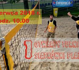 Otwarty Turniej Siatkówki Plażowej
