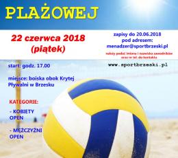 Turniej Siatkówki Plażowej