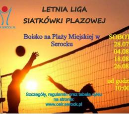 Letnia Liga Siatkówki Plażowej -...