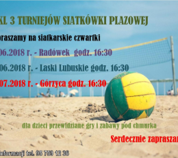 Turniej Siatkówki Plażowej - I z cyklu